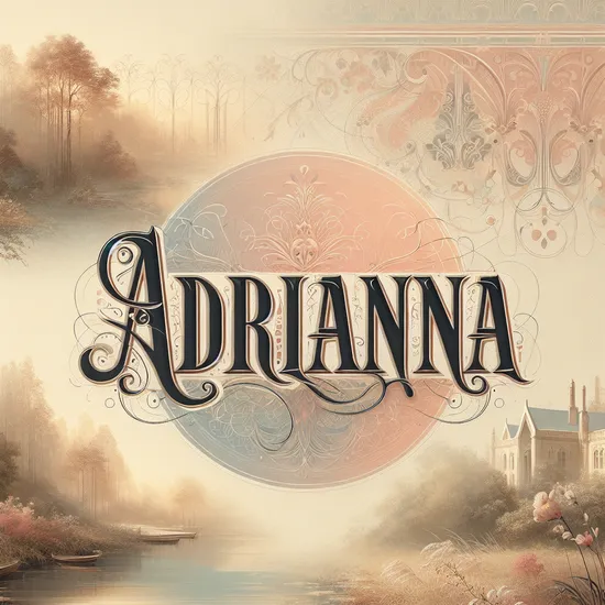 Adrianna - Origin, Meaning, Global Popularity, and Related Names