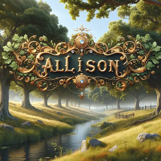 Allison: Meaning, Origin and Popularity Insights