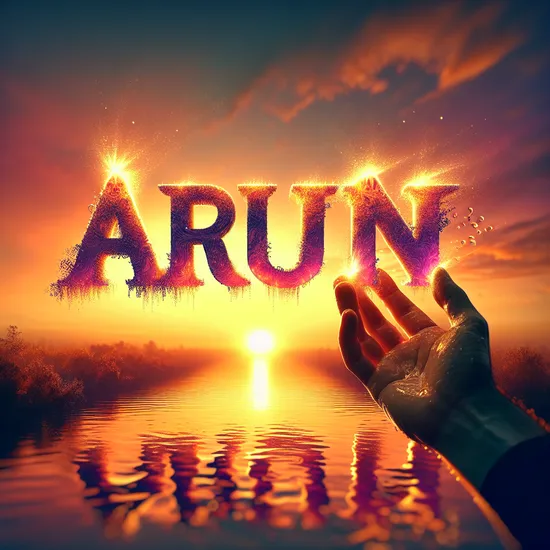 Arun - Unveiling the Meaning, Origin, and Popular Essence