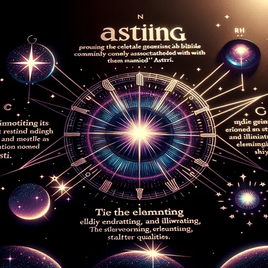 Astri - Meaning, Origin, Popularity, and Similar Names Explored