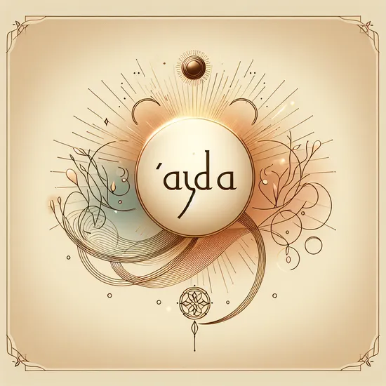 Ayda - Origin, Meaning, Popularity & Similar Names