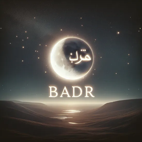 Badr - Explore Name Meaning, Origin, and Cultural Impact