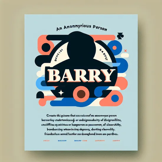 Barry - Origin, Meaning, Popularity and Celebrity Influence