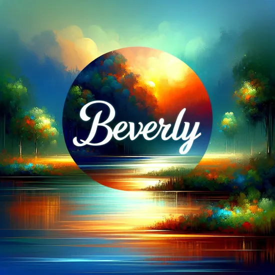 Beverly - Origins, Meaning, Popularity and Similar Names