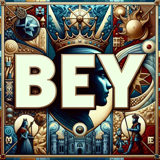 Bey - Discover the Meaning, Origin, and Popularity