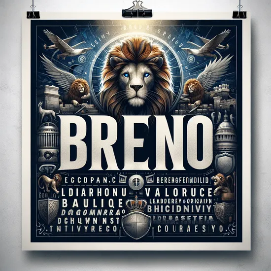 Breno - Comprehensive Insights into Its Meaning, Origin, and Popularity