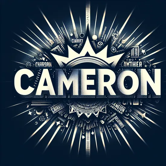 Cameron - Meaning, Origin, Popularity and Similar Names