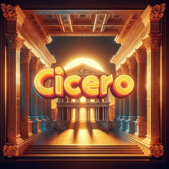 Cicero - Discover Name Meaning, History, Popularity, and Similar Names