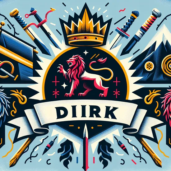 Dirk - Discover Name Meaning, Origin, and Global Popularity