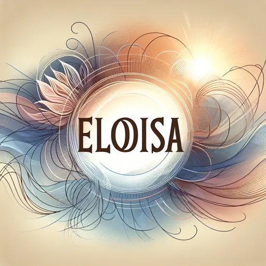 Eloisa - Meaning, Origin, Popularity, and Similar Names Explored