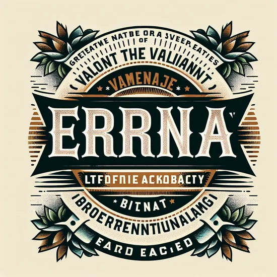 Erna - Uncover the Meaning, Origin, Popularity, and Associated Names