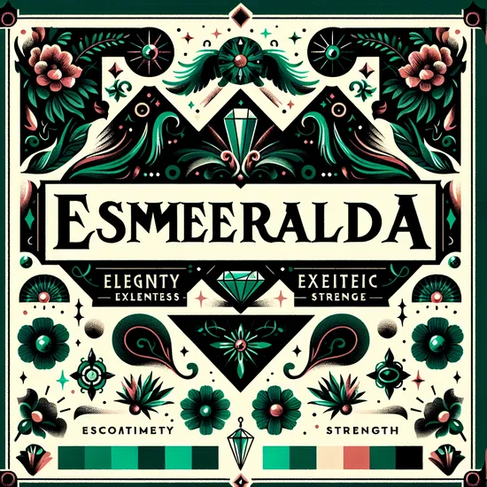 Esmeralda: Discover Its Meaning, Origin, Popularity & Similar Names