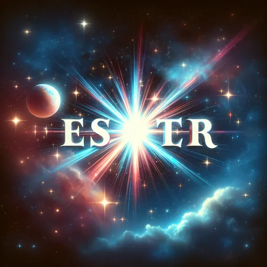 Ester - Discover Name Meaning, Origin, and Popularity