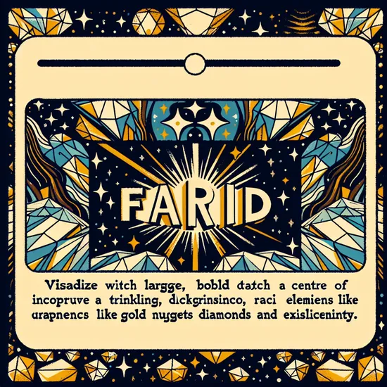 Farid - Meaning, Origin, Popularity, and Related Names