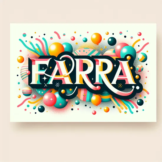 Farra - Meaning, Origin, and Notable Insights