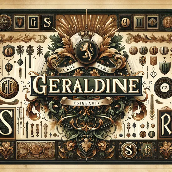 Geraldine - Meaning, Origin, Popularity, and Related Names