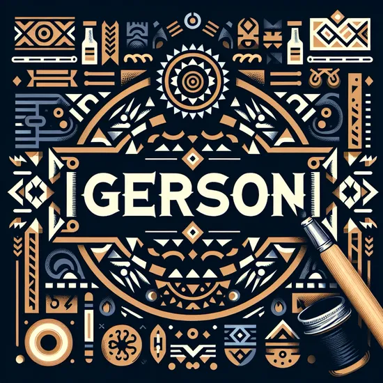 Gerson - Discover Meaning, Origin, and Similar Names