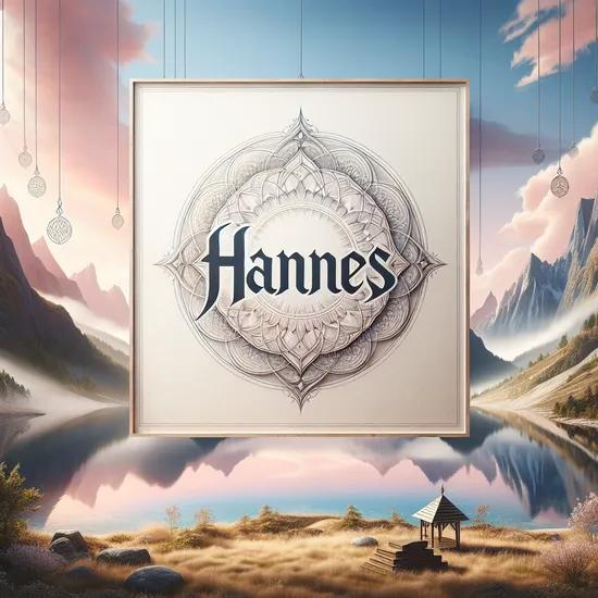 Hannes - Discover Its Meaning, Origin, Popularity, and Similar Names