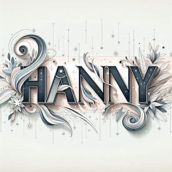 Hanny - Meaning, Popularity, Origin, and Similar Names