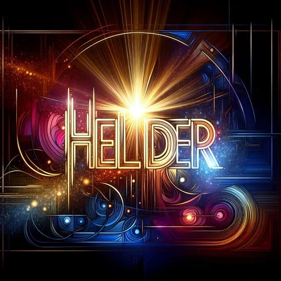 Helder - Discover Name Meaning, Origin, and Popularity Trends