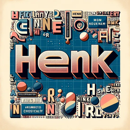 Henk: Meaning, Origin, Popularity, and Similar Names