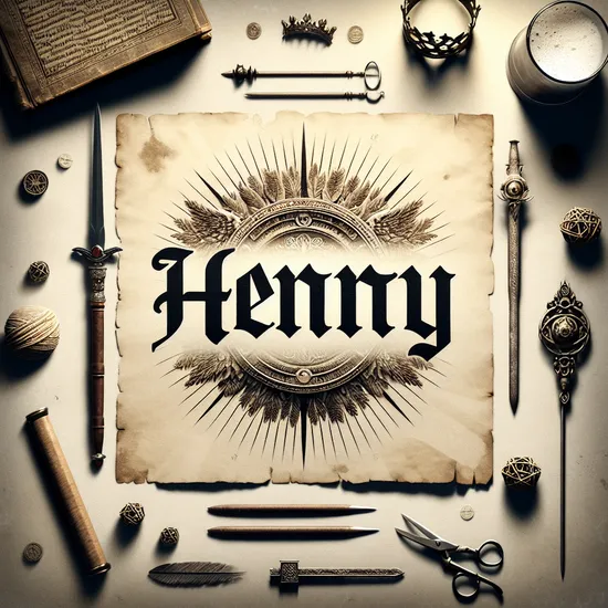 Henry - Exploring Meaning, Origin, Popularity, and Related Names