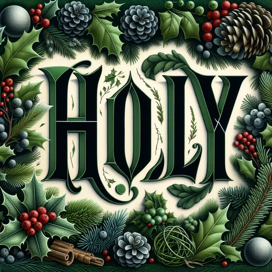 Holly - Discover Its Meaning, Origin, Popularity, and Associated Names