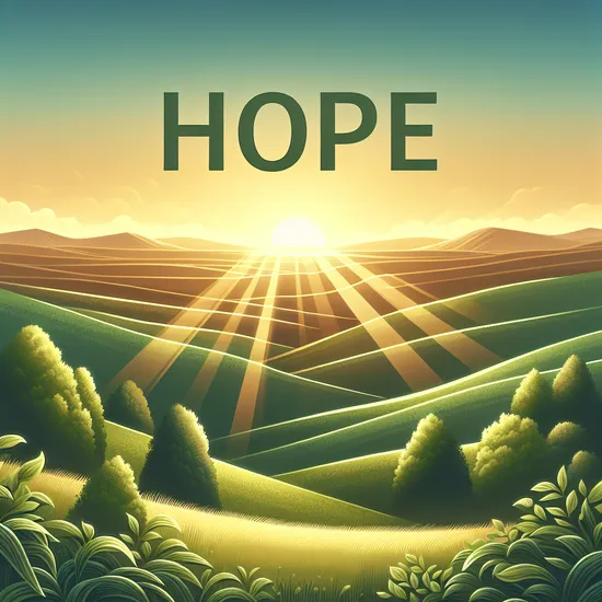 Hope - Discover Name Meaning, Origin, Popularity, and Similar Names