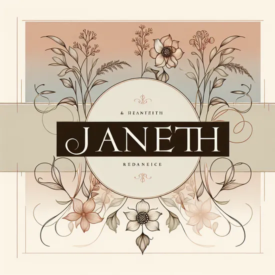 Janeth - Discover the Meaning, Origin, and Popularity