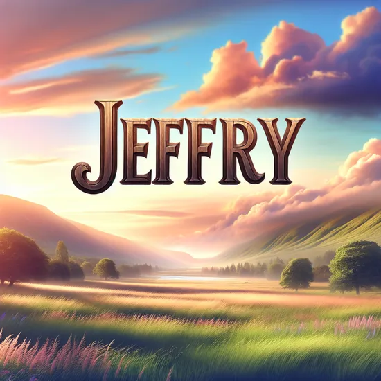 Jeffry - Name Significance, Origin, Popularity, and Related Names