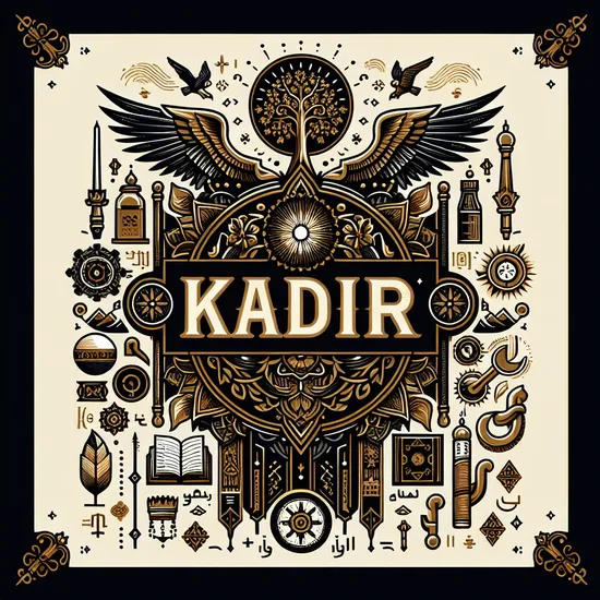 Kadir - Explore Meaning, Origin, Gender Significance, and More