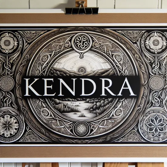 Kendra - Discover Meaning, Origins, and Popularity