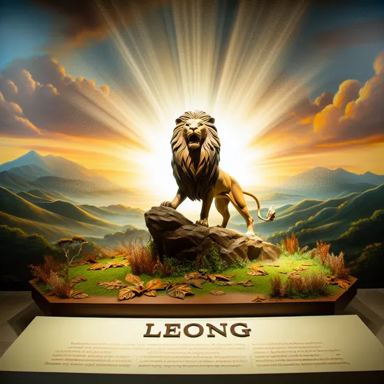 Leong - Discover Name Origin, Meaning, and Popularity