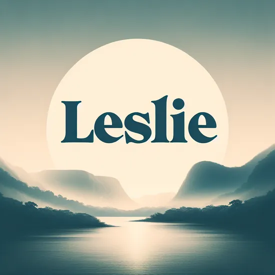 Leslie - Name Origin, Meaning, and Popularity Over Time