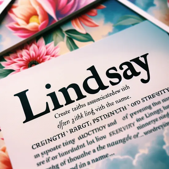 Lindsay: Unraveling Its Meaning, Origin, and Global Impact