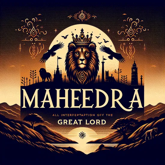 Mahendra - Uncover the Meaning, History, and Popularity