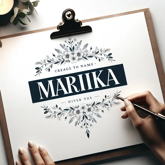 Marika - Uncover the Meaning, Origin, Popularity, and Similar Names