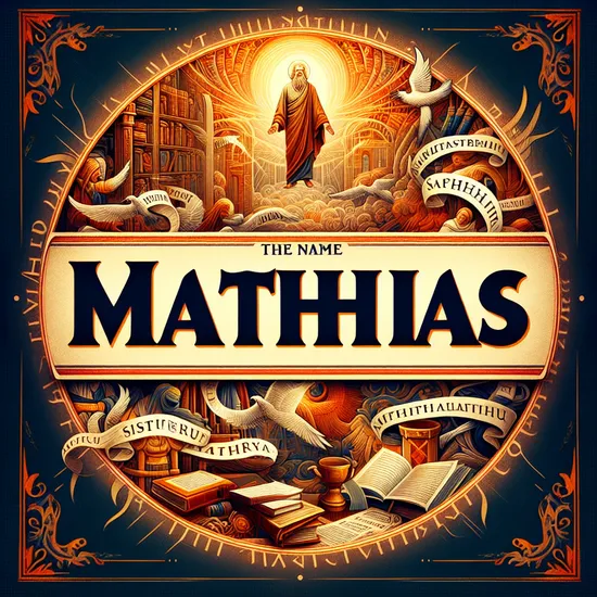 Matthias - Discover Meaning, Origin, and Popularity Trends