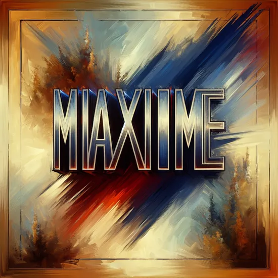 Maxime: Name Meaning, Origin, Gender, and Popularity Insights