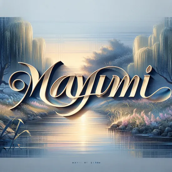 Mayumi: Meaning, Origin, and Popularity Insights