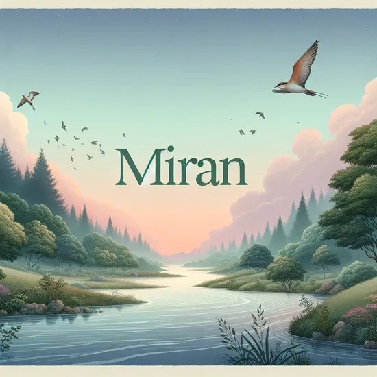 Miran - A Comprehensive Guide to Its Meaning, Origin and Popularity