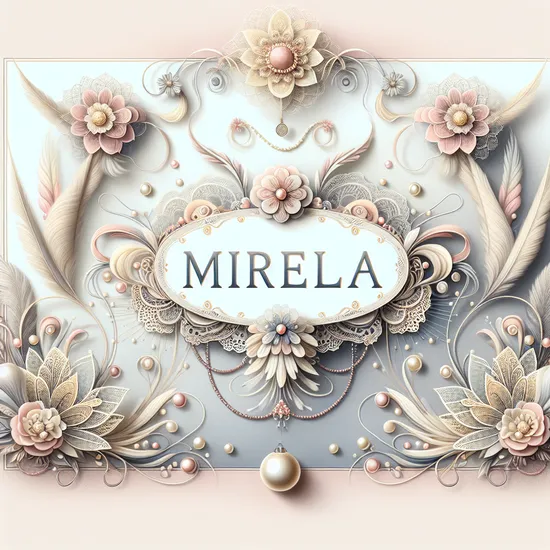 Mirela - Explore Meaning, Origins, and Popularity Trends