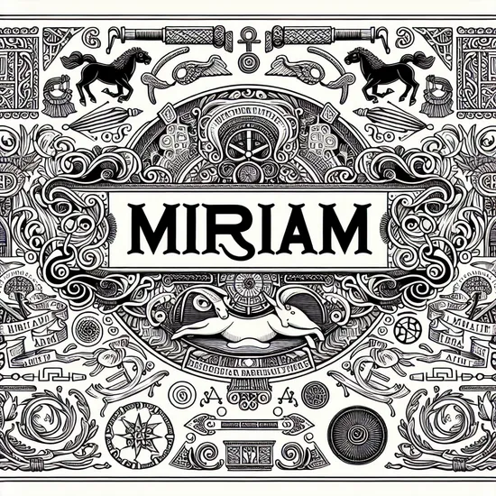 Miriam - Meaning, Origin, and Notable Features of This Timeless Name