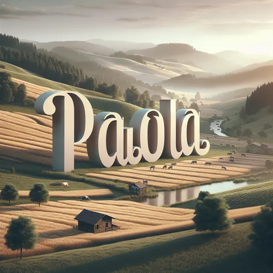 Paola - Discover the Meaning, Origin, and Popularity of This Timeless Name