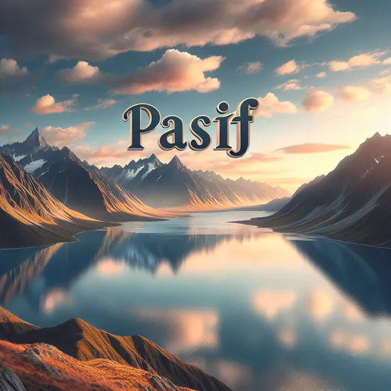 Pasif - Meaning, Background, Popularity, and Related Names