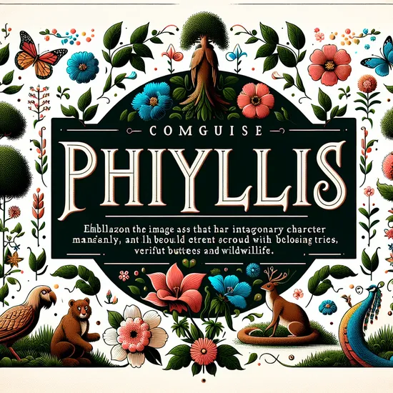 Phyllis - Discover Name Meaning, Origins, Popularity, and Similar Names