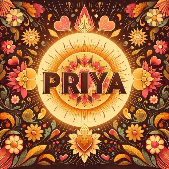 Priya - Meaning, Origin, Global Popularity & More