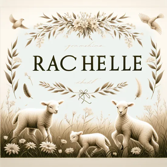 Rachelle - Discover Meaning, Origin, and Popularity Trends