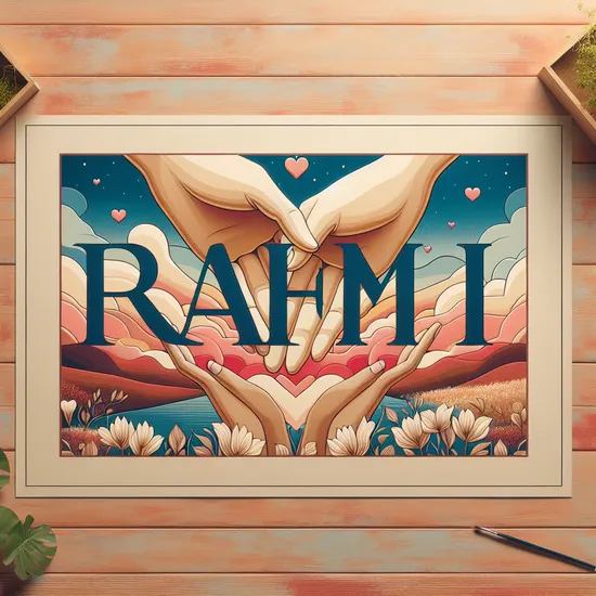 Rahmi - Exploring its Meaning, Cultural Roots, and Popularity