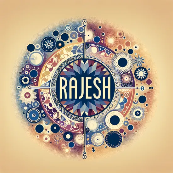 Rajesh - Origin, Meaning, and Popularity Trends